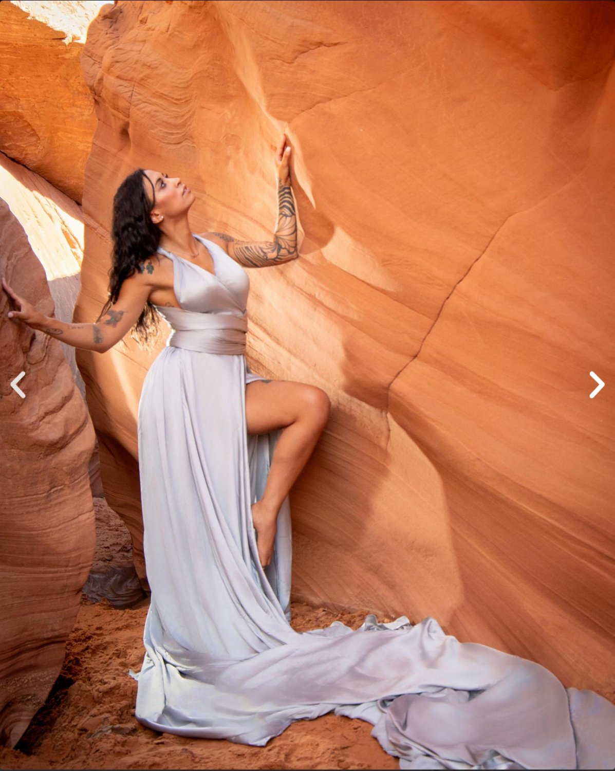 Canyon Boudoir Babe Teasing in the Sunlight 9