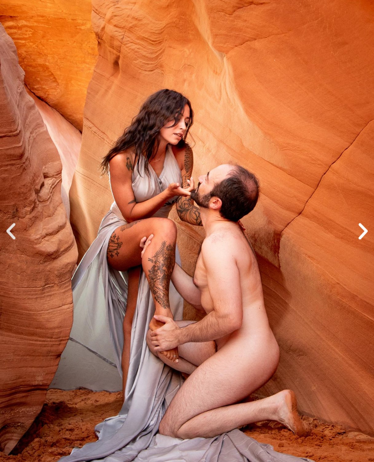 Canyon Boudoir Babe Teasing in the Sunlight 13