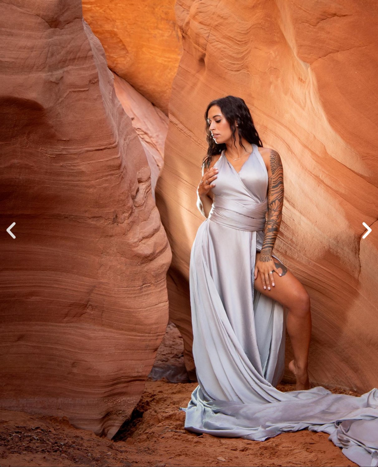 Canyon Boudoir Babe Teasing in the Sunlight 16