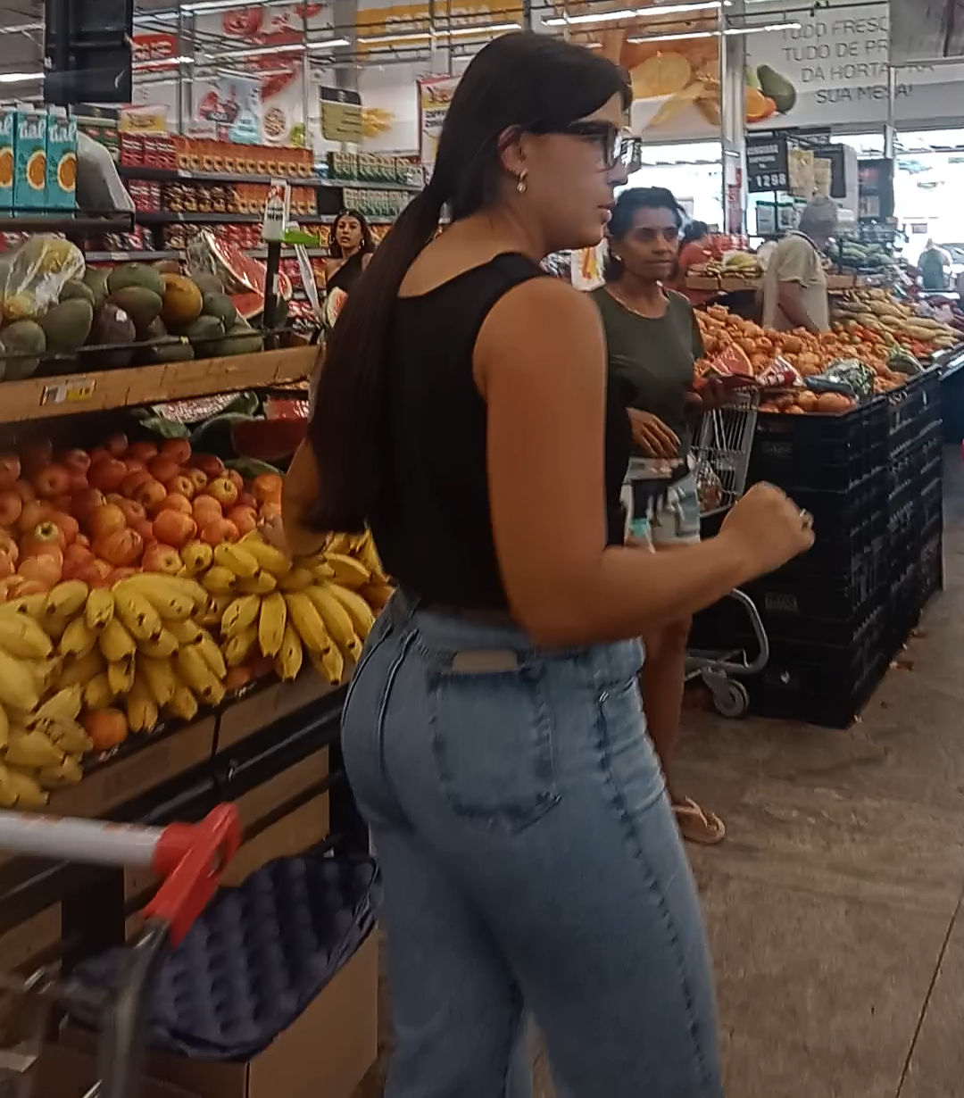 Milf mağaza pastası samimi 4