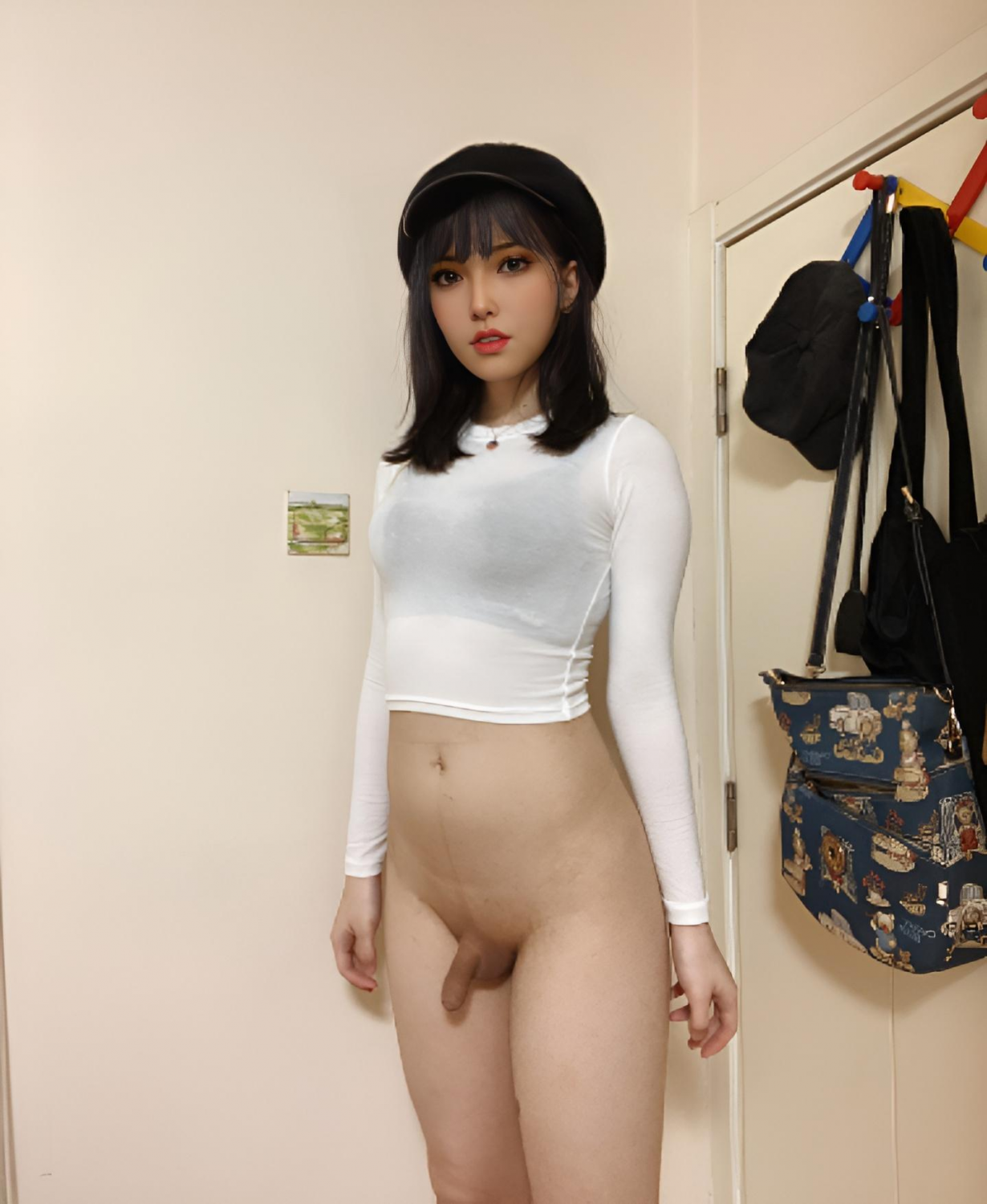 Tranny, shemale, transgénero cara de dibujos animados # 1 71