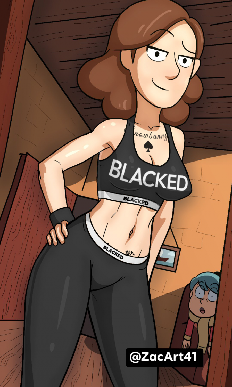 Hentai/Anime/Cartoon/Desenho Fato preto 47