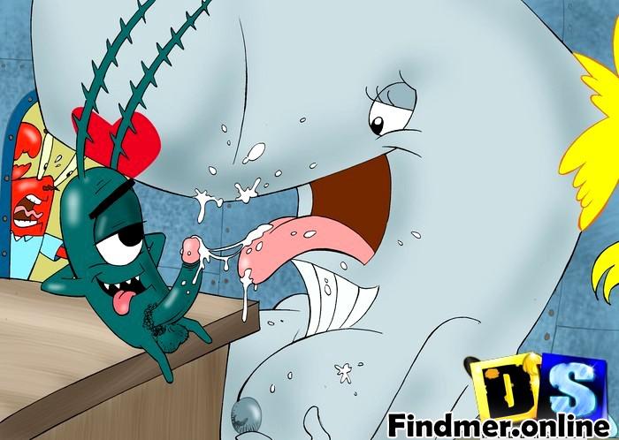 スポンジボブとスターウォーズXXXカートゥーン、決して忘れられない 1