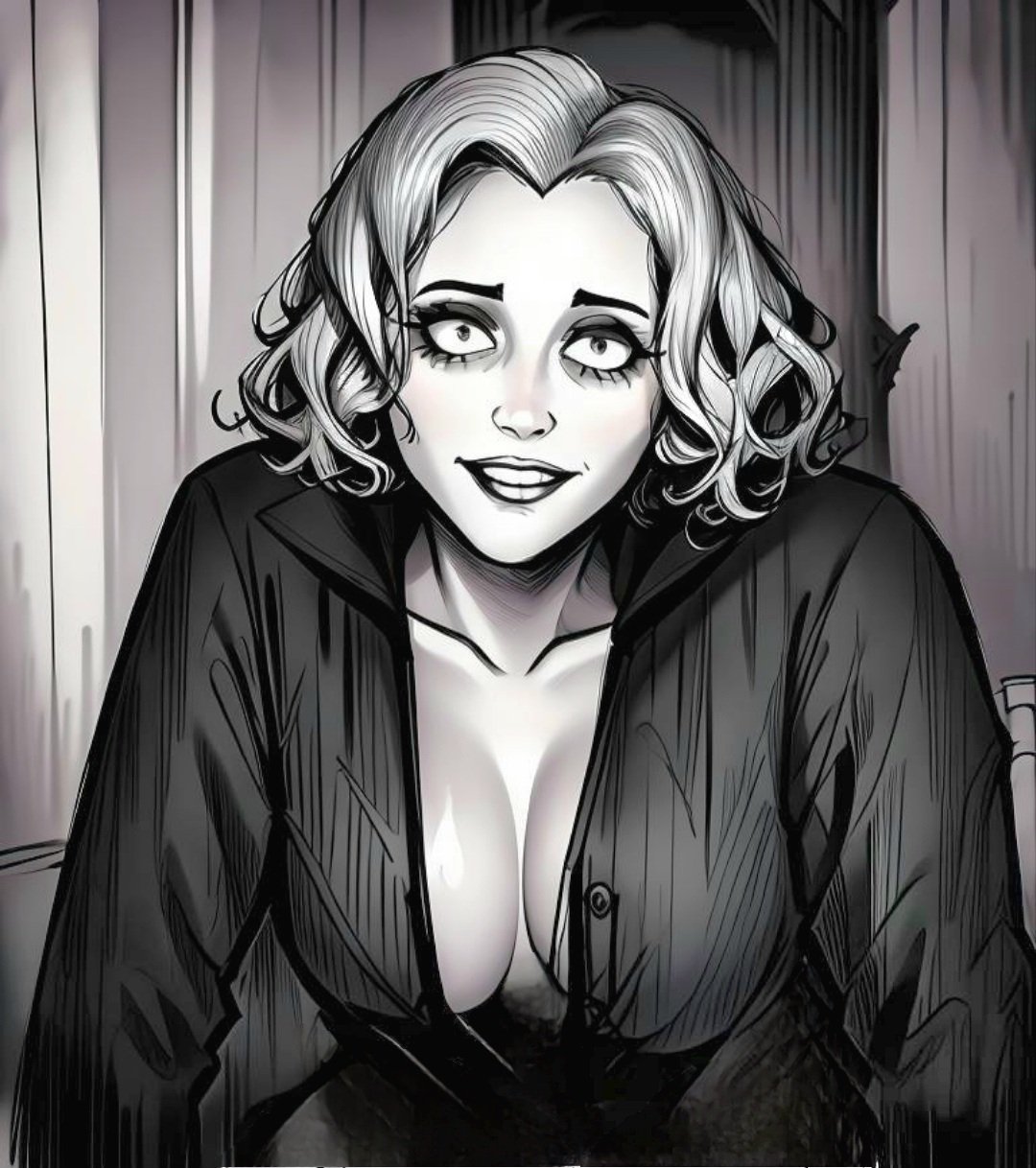 Altri cartoni animati sulla moglie paffuta e nuda 5
