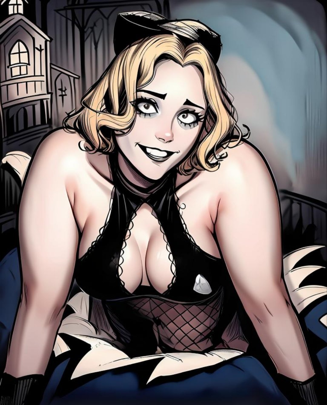 Altri cartoni animati sulla moglie paffuta e nuda 7