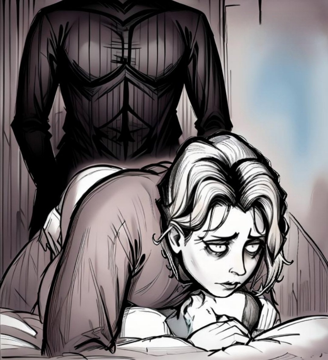 Altri cartoni animati sulla moglie paffuta e nuda 10