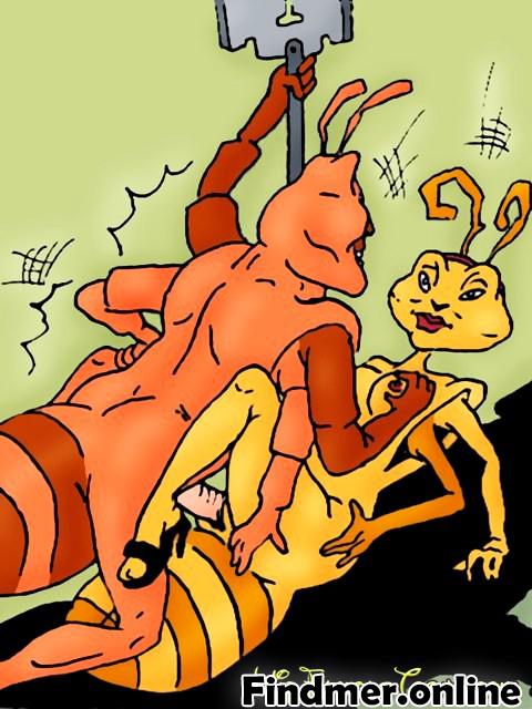  Zmysłowa księżniczka fantasy! Znany bohater kreskówki Antz Soldier pieprzy swoją Damsel do wszystkich otworów! 9