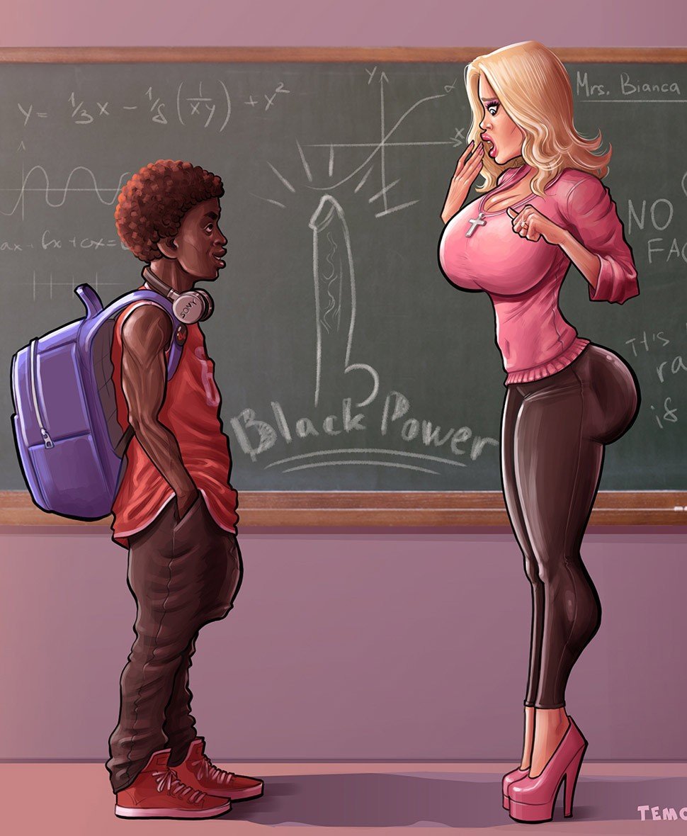 Interracial Cartoon. 6