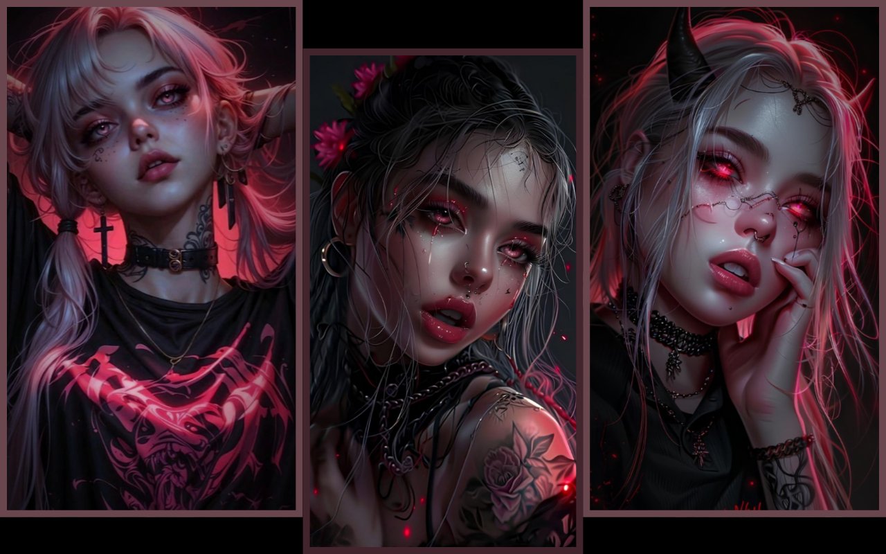 フルカートゥーンコラージュ — エロティックドローイングのワイルドミックス 6