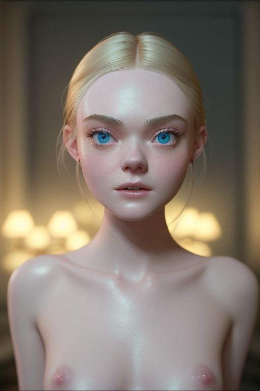 AI Cartoon Celeb Elle F. Fakes — Naughty Celebrity Drawn Hot 9