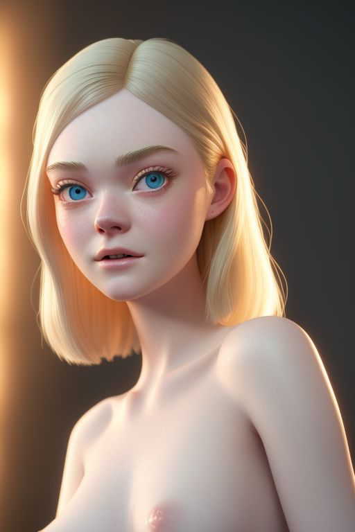 AI Cartoon Celeb Elle F. Fakes — Naughty Celebrity Drawn Hot 21