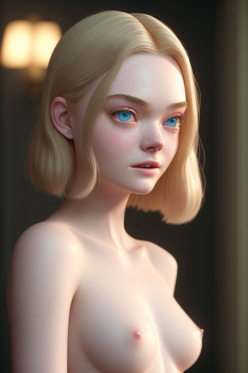 AI Cartoon Celeb Elle F. Fakes — Naughty Celebrity Drawn Hot 41