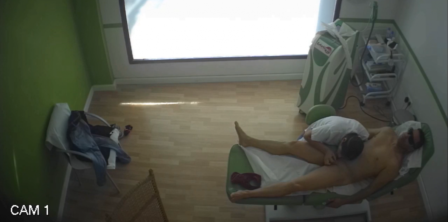 Blowjob at the Clinic — Naughty Nurse Caught on Spycam 1