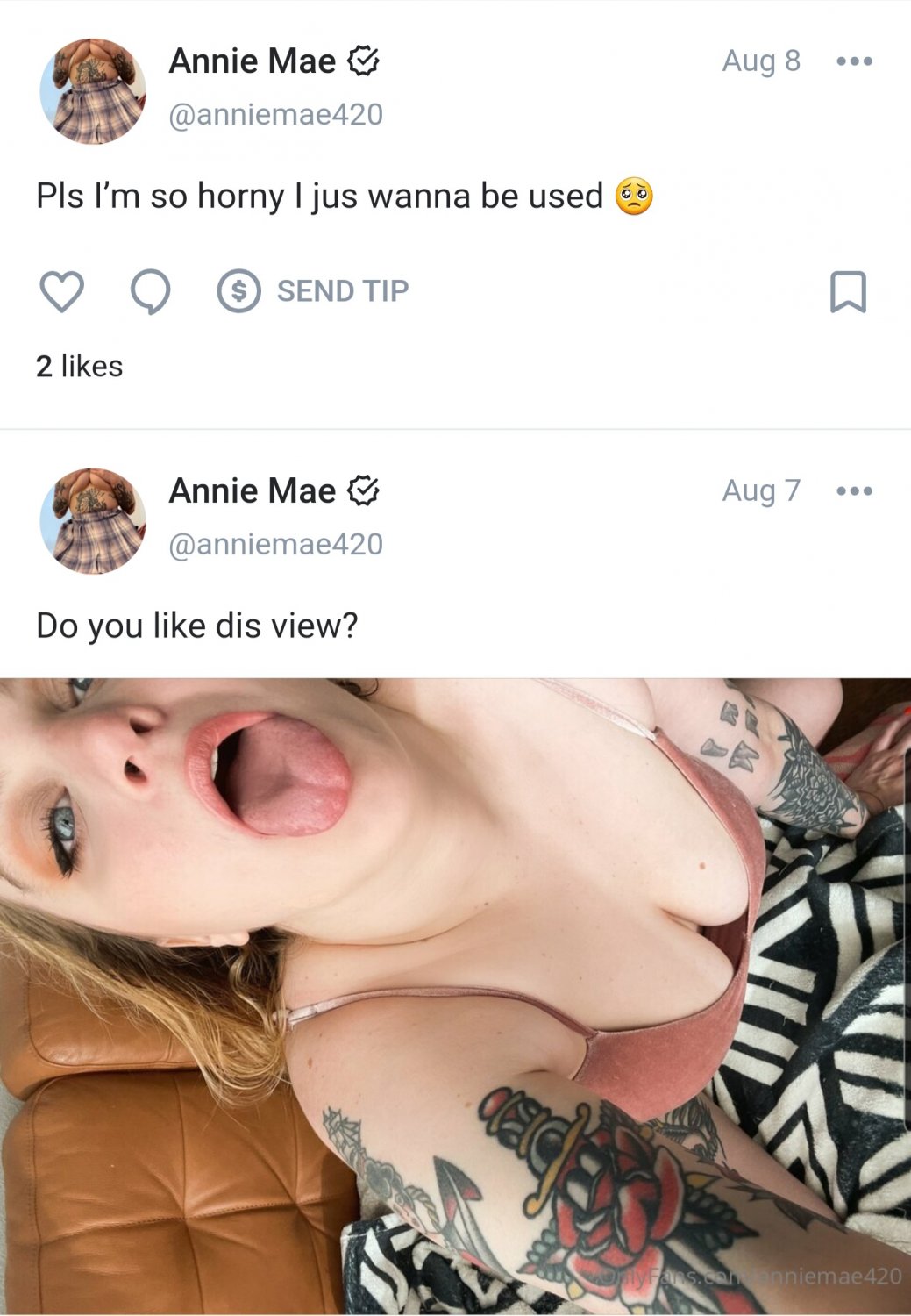 Kalın tatting, snowbunny teasing 52