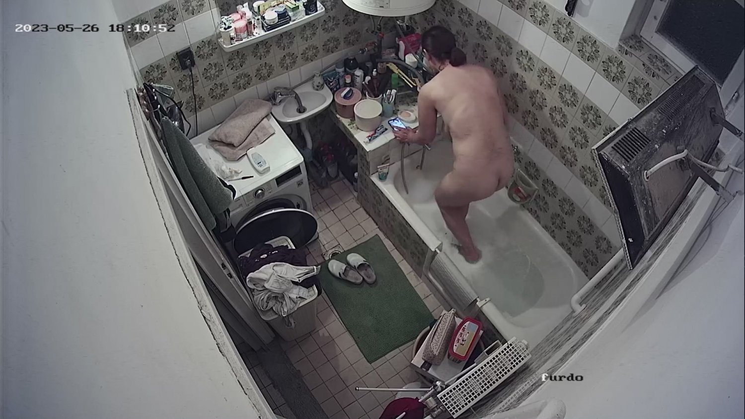 Milf bath on hacked ip cam 2