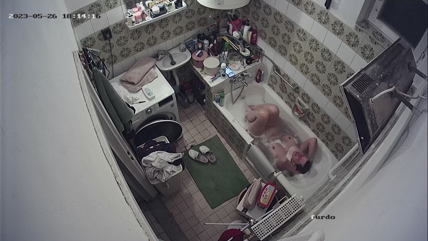 Milf bath on hacked ip cam 3