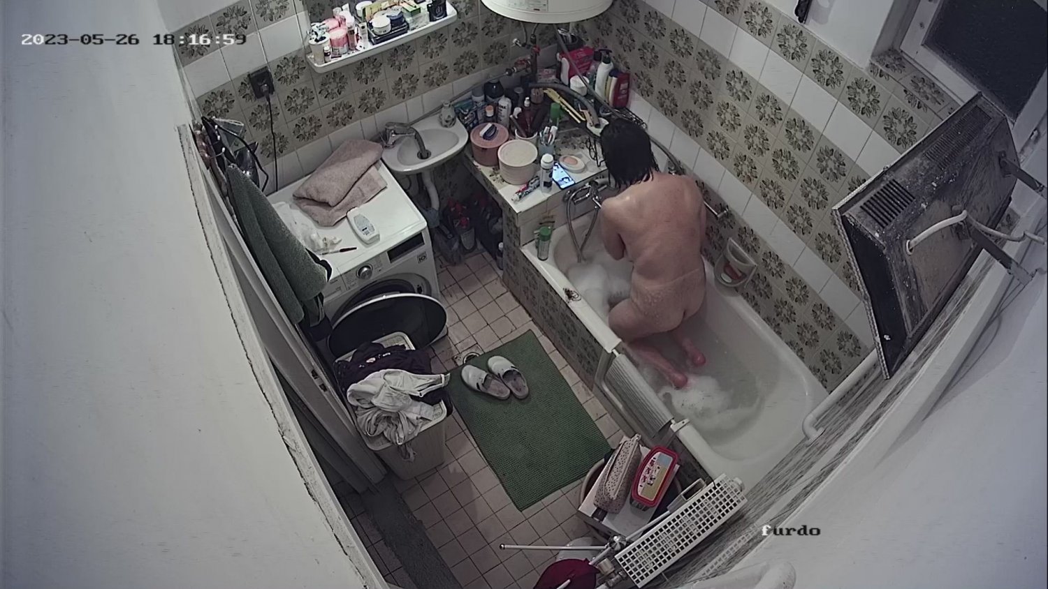 Milf bath on hacked ip cam 7