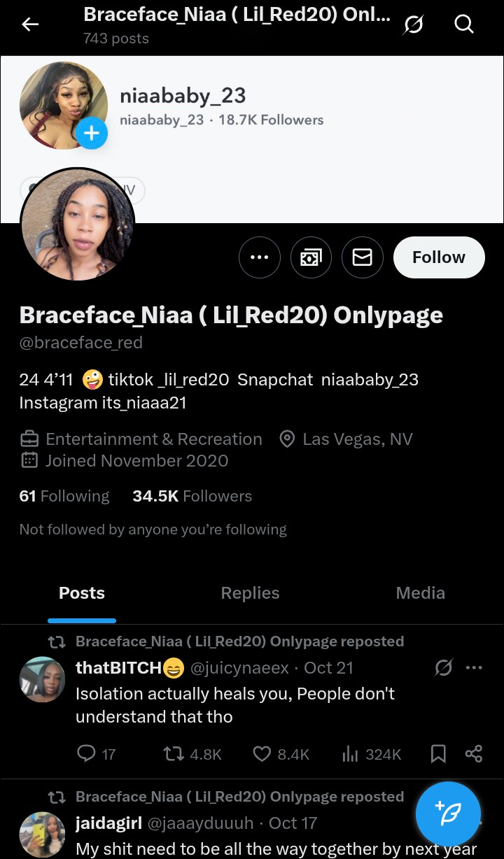 Las Vegas thot Nyjayi moves to West Orlando to suck new dicks (Snapchat hacked) (Icloud hacked) pt 2 27