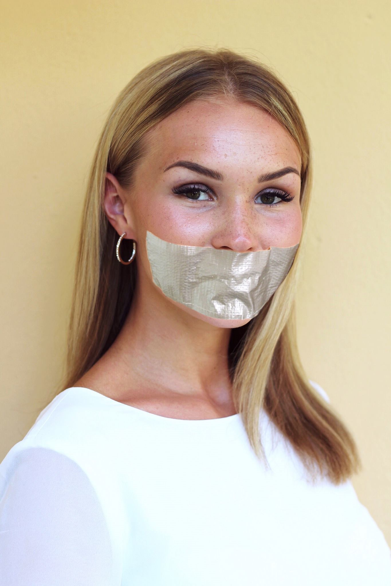 tape gagged girls 2