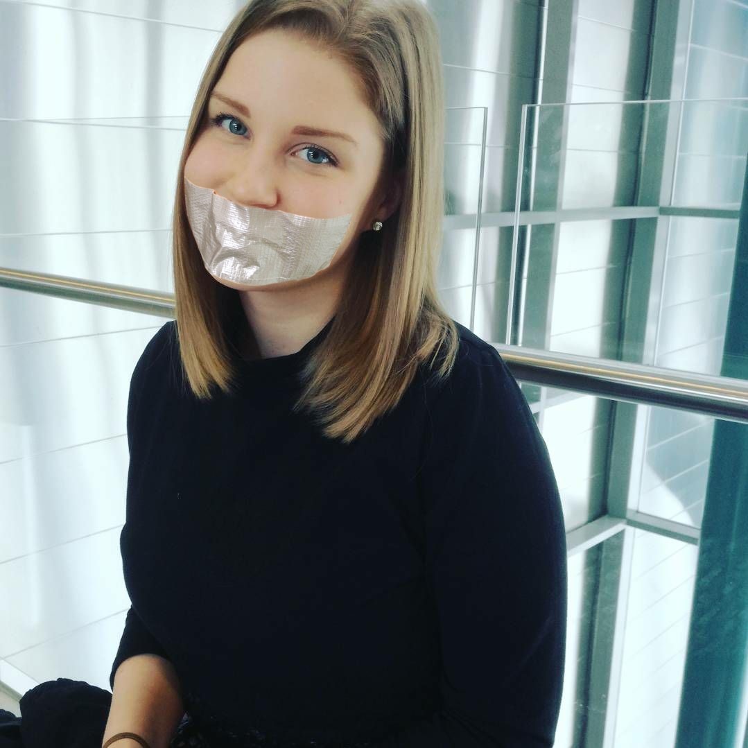 tape gagged girls 3
