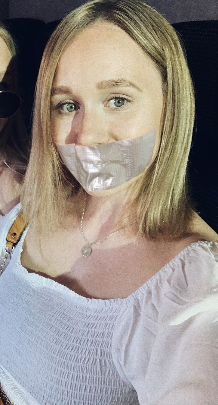 tape gagged girls 4