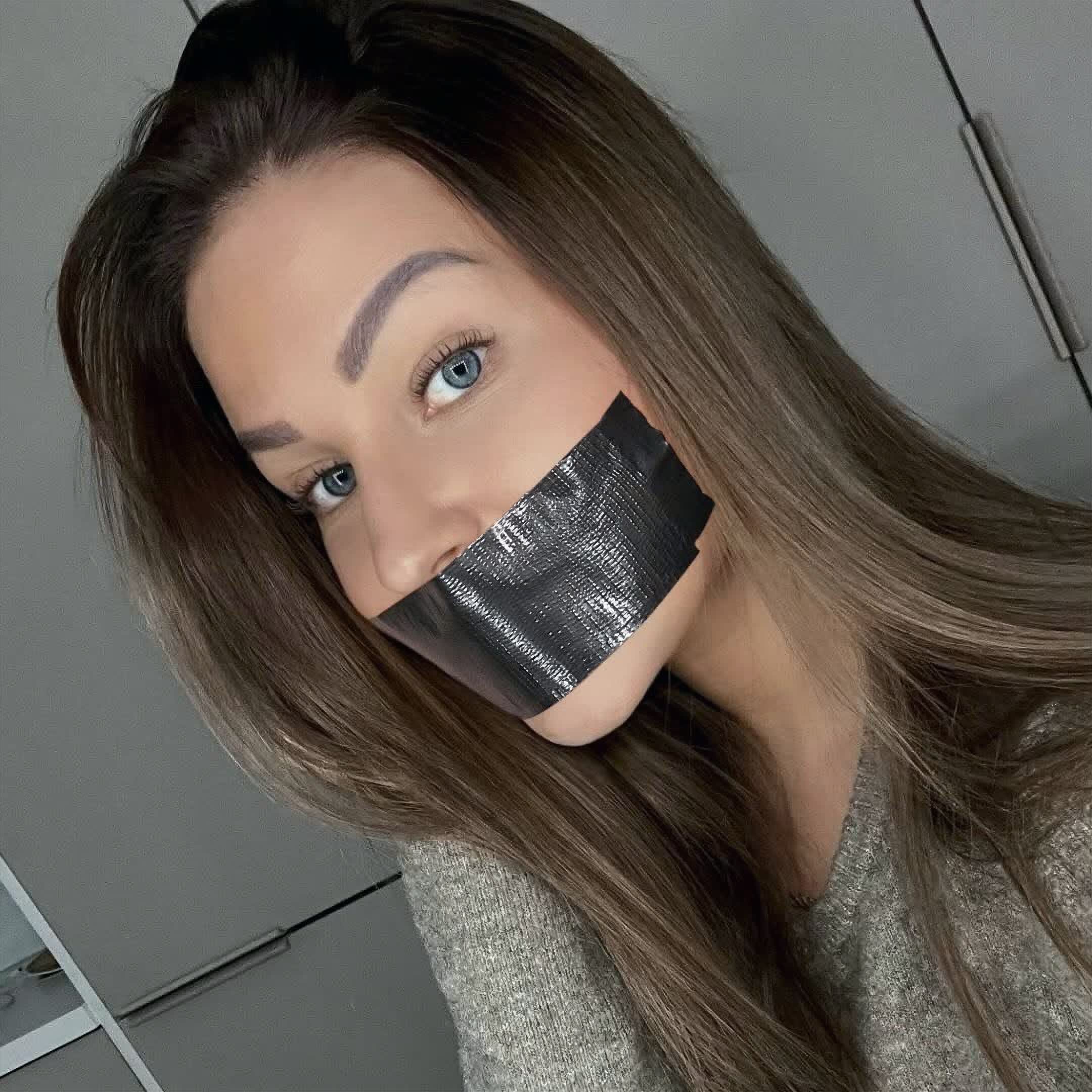 tape gagged girls 8