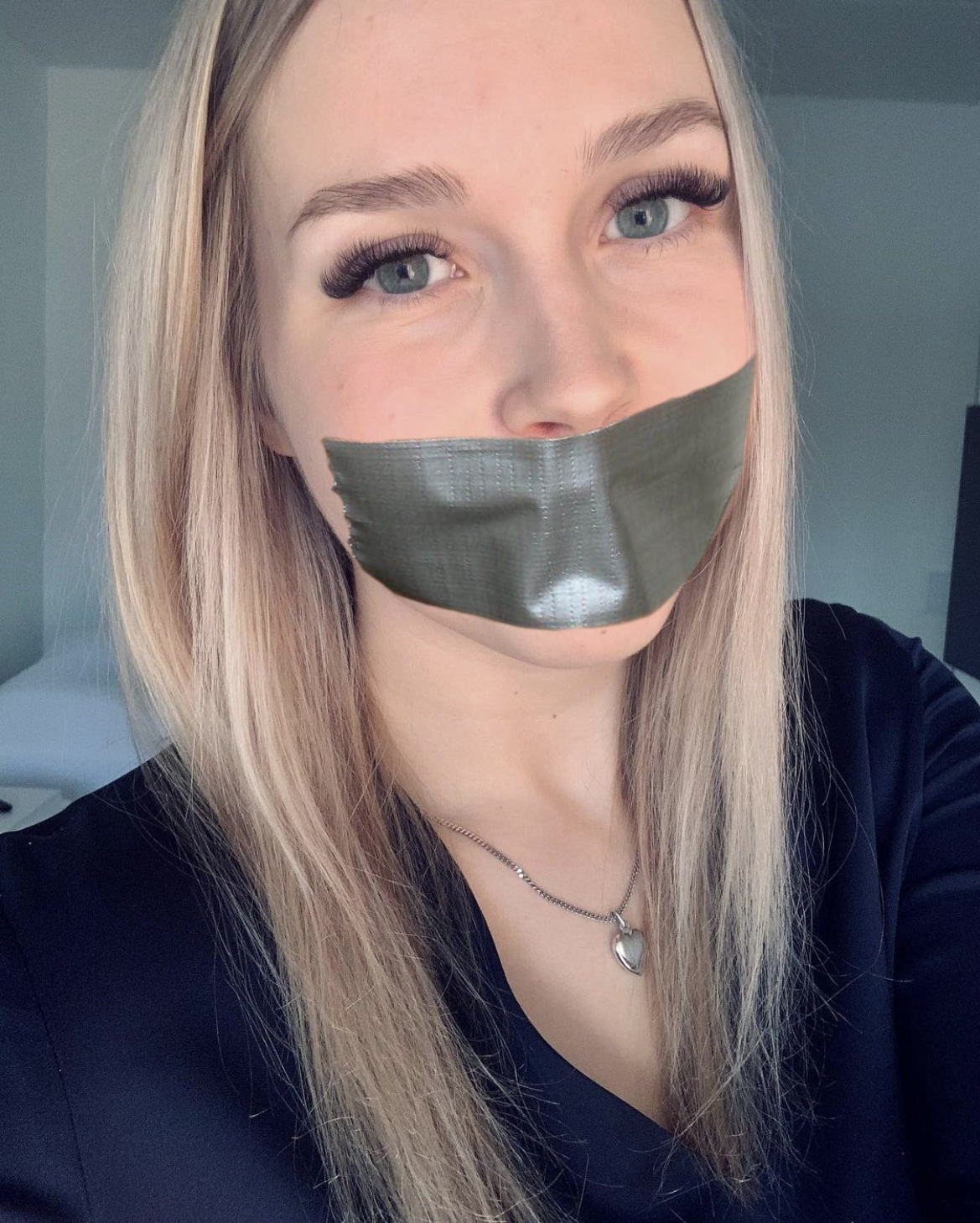 tape gagged girls 13