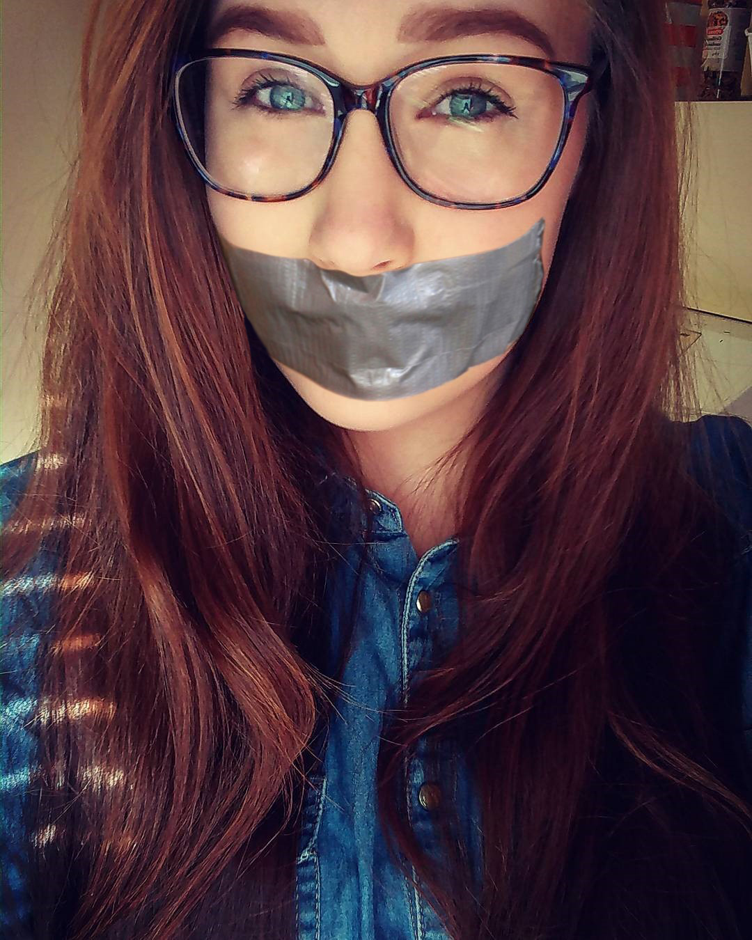 tape gagged girls 15