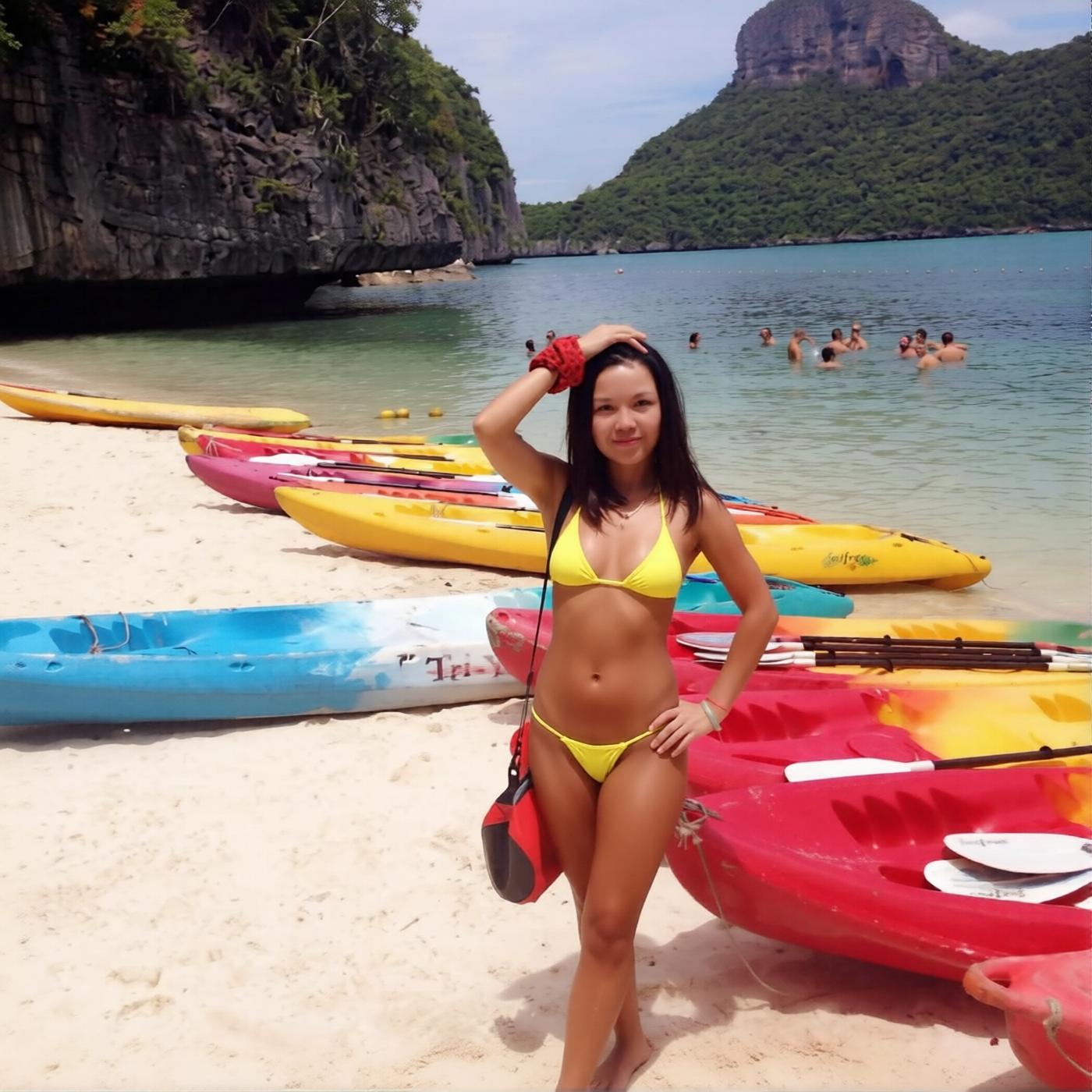 Melody posing 1
