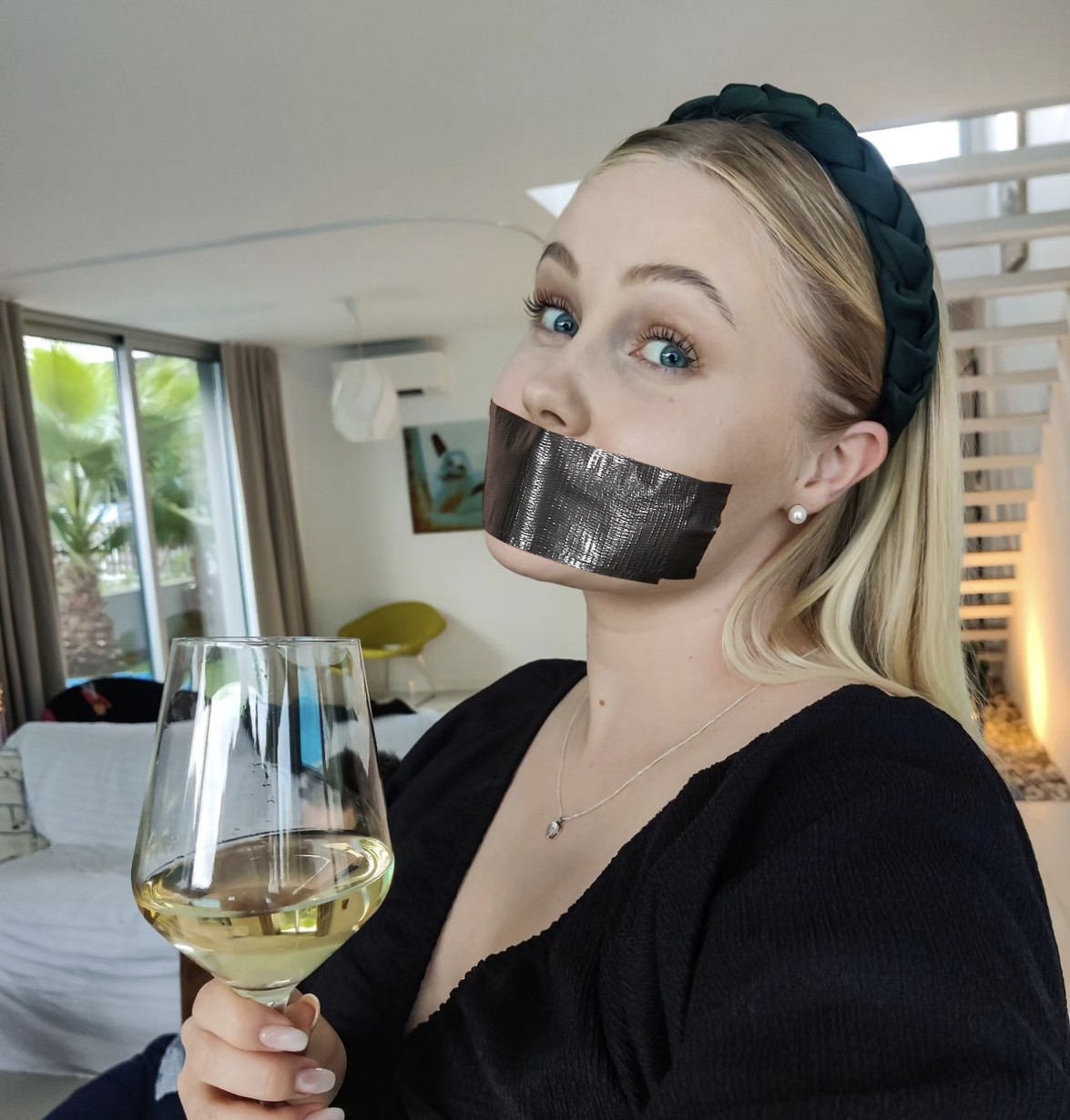 tape gagged girls 2 1