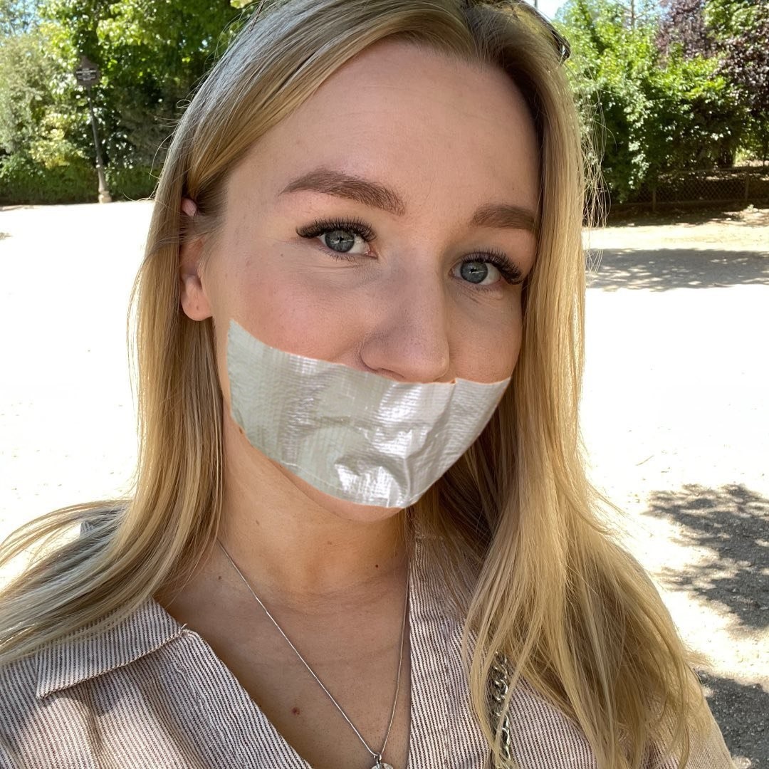 tape gagged girls 2 2