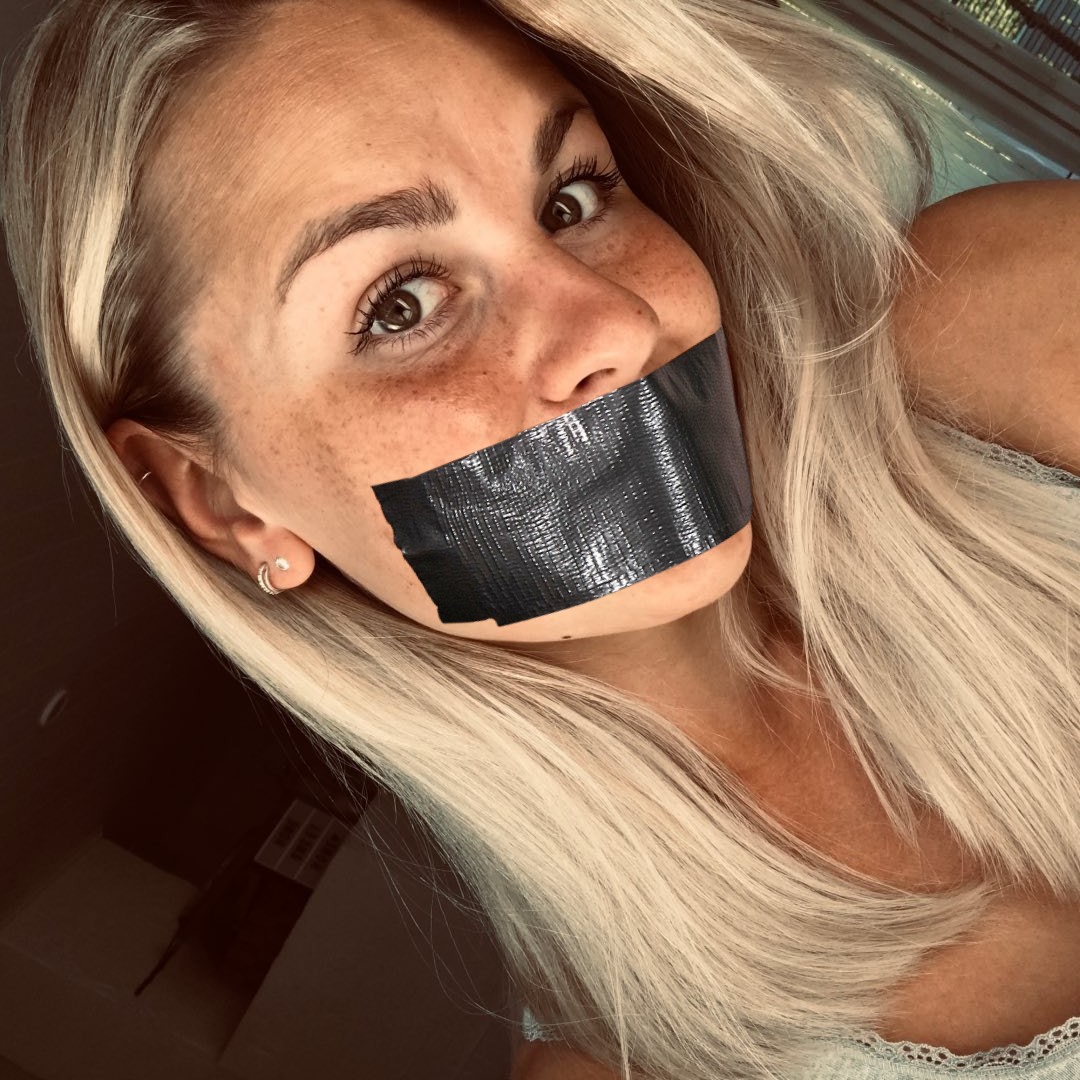 tape gagged girls 2 3