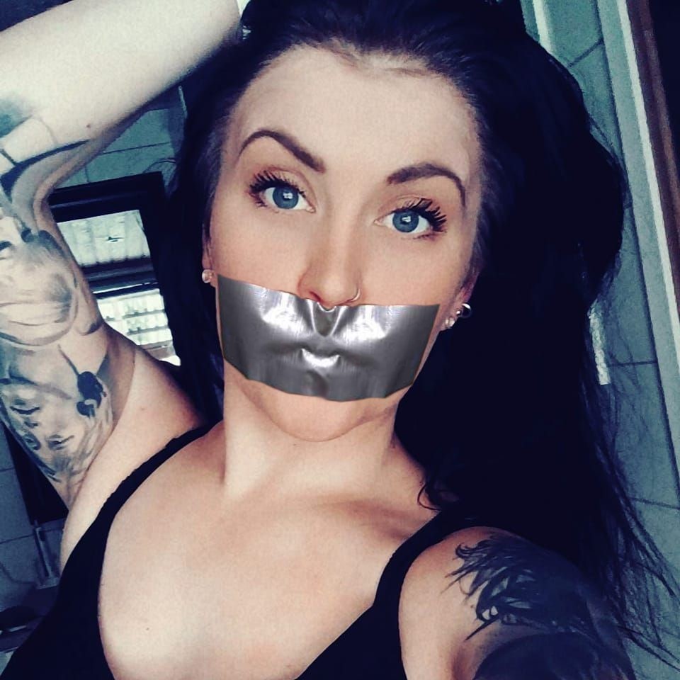 tape gagged girls 2 5