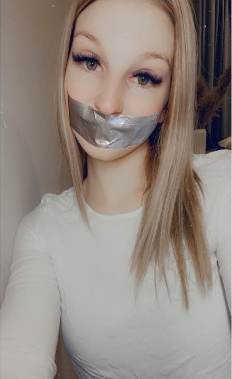 tape gagged girls 2 6