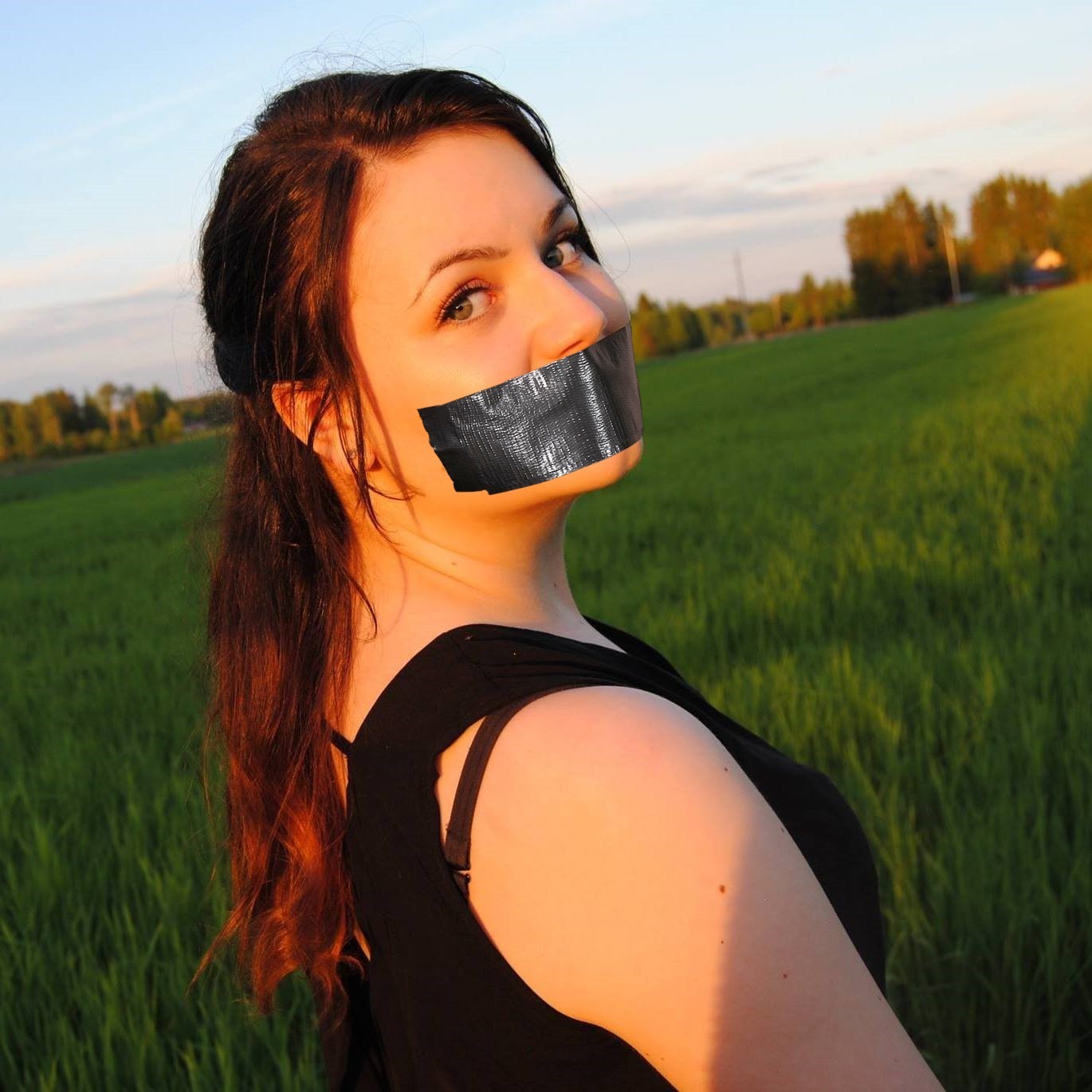 tape gagged girls 2 11