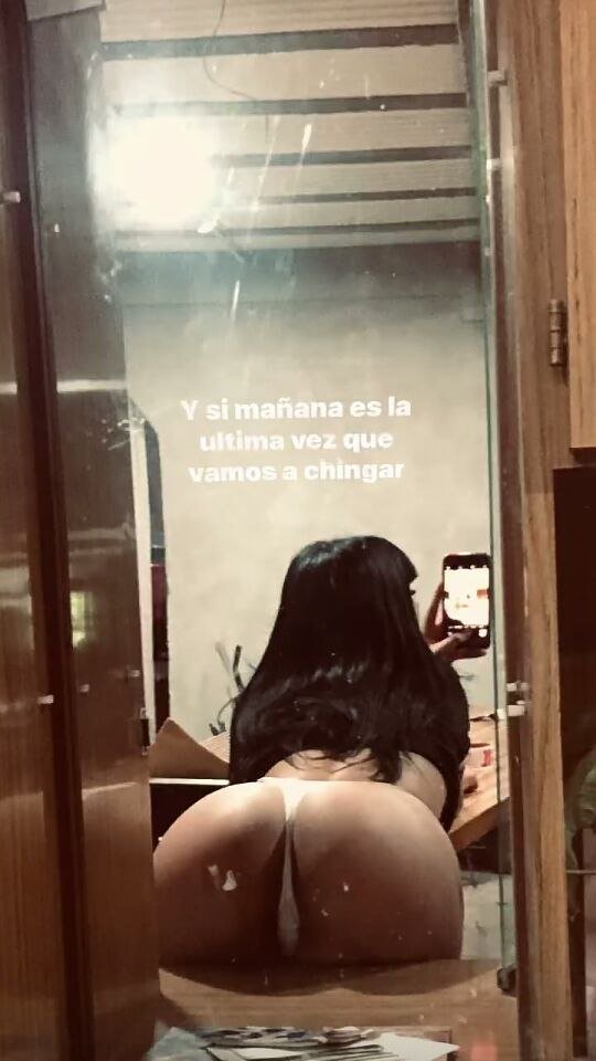 Brunette Bombshell Snaps a Teasing Selfie 4