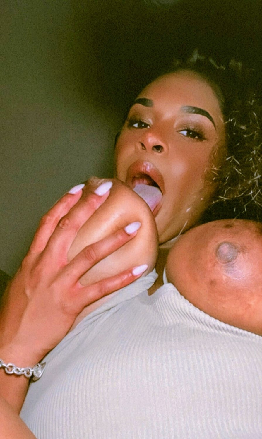 Nasty Black Babe Ready To Serve You Raw 1
