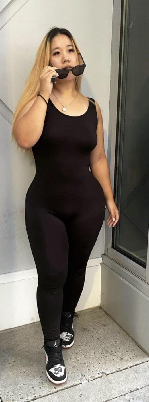 Short Asian Babe In A Dress Teases The Camera 16