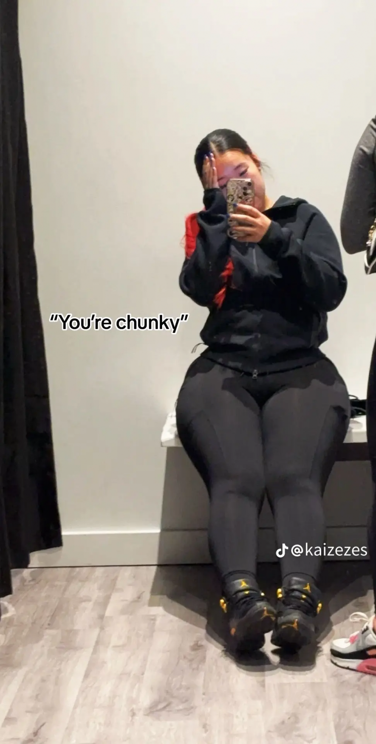 Short Asian Babe In A Dress Teases The Camera 25