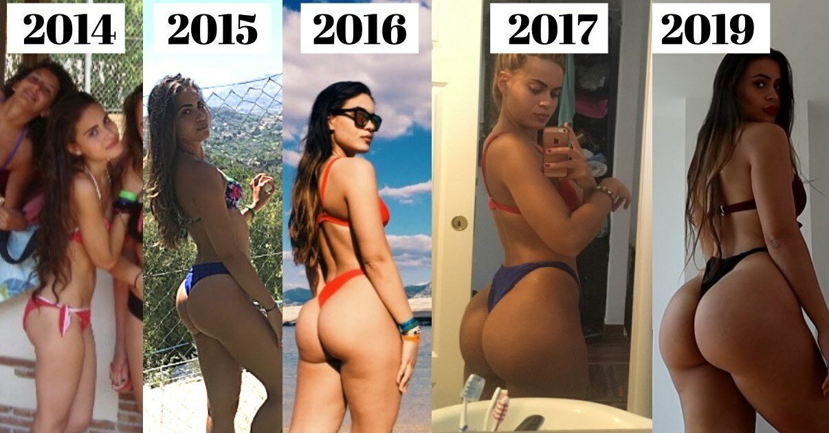 Curvy Bikini Babe Shows Off Her Juicy Selfie Look 4