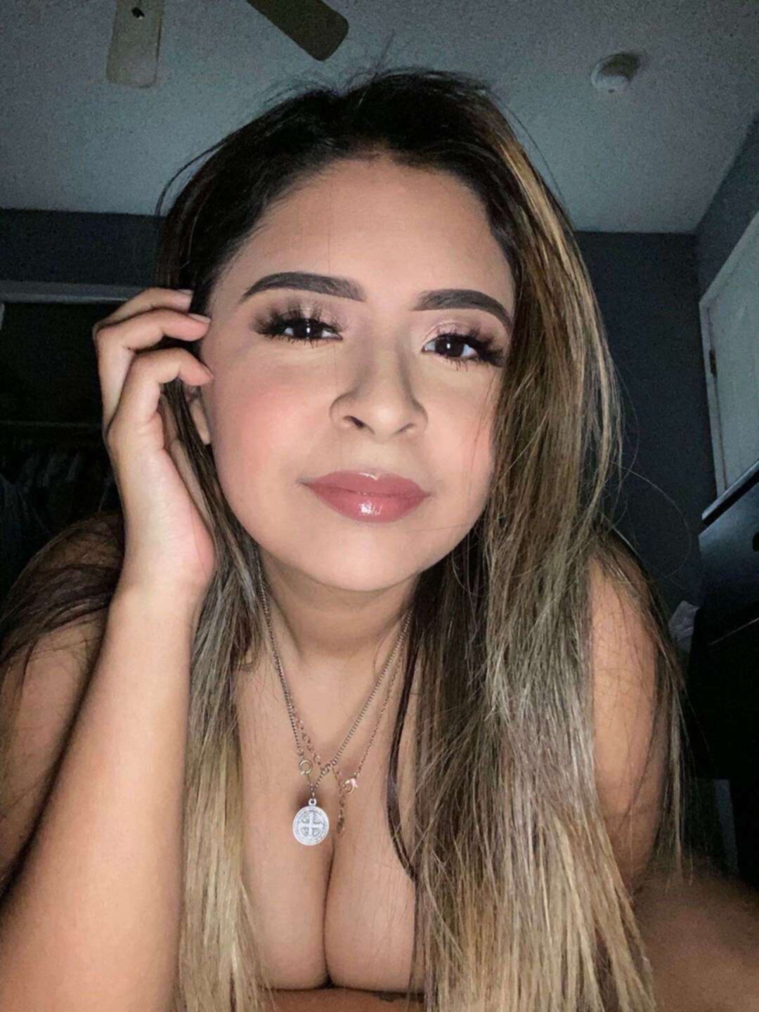 Latina Slut Punishes Cuck via Kik with Tits Fuck 2