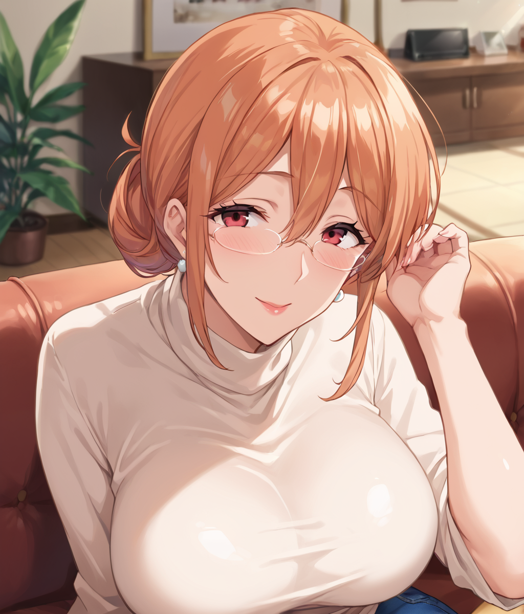 赤毛MILFユイガハマ夫人がヘンタイファックアクション 30