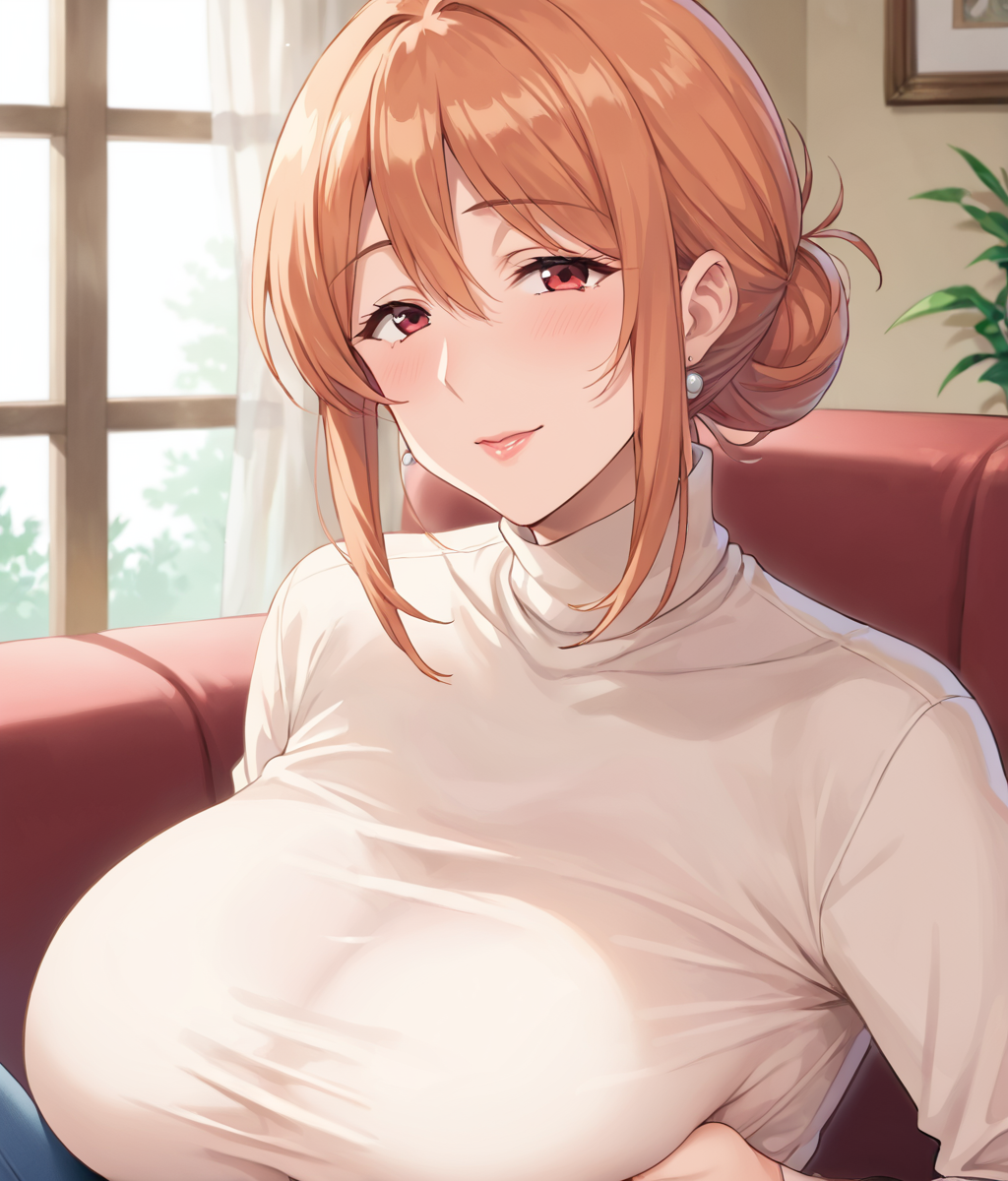 赤毛MILFユイガハマ夫人がヘンタイファックアクション 32