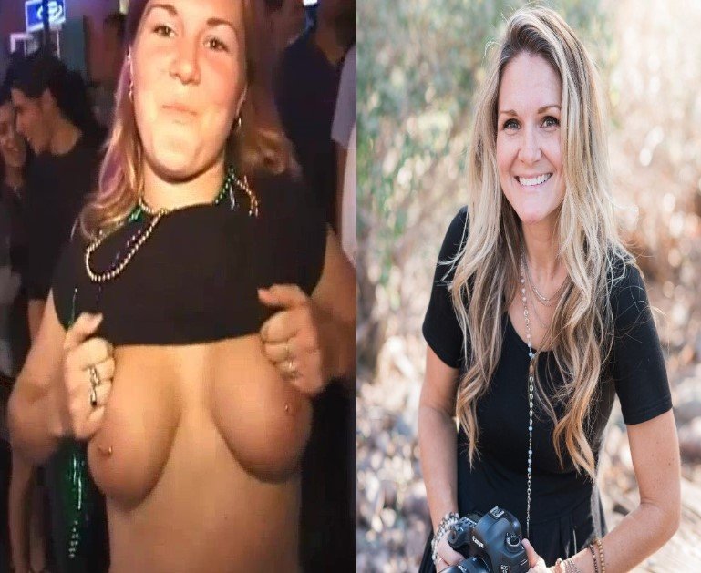 Samantha sait comment commencer une vidéo de mardi gras. Avec un grand sourire et des seins percés. 1