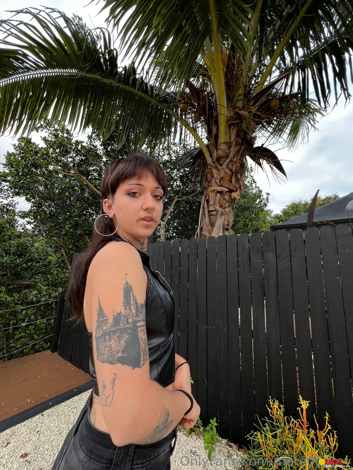 Tattooed Goth Girl Fucks in Hard Action 21