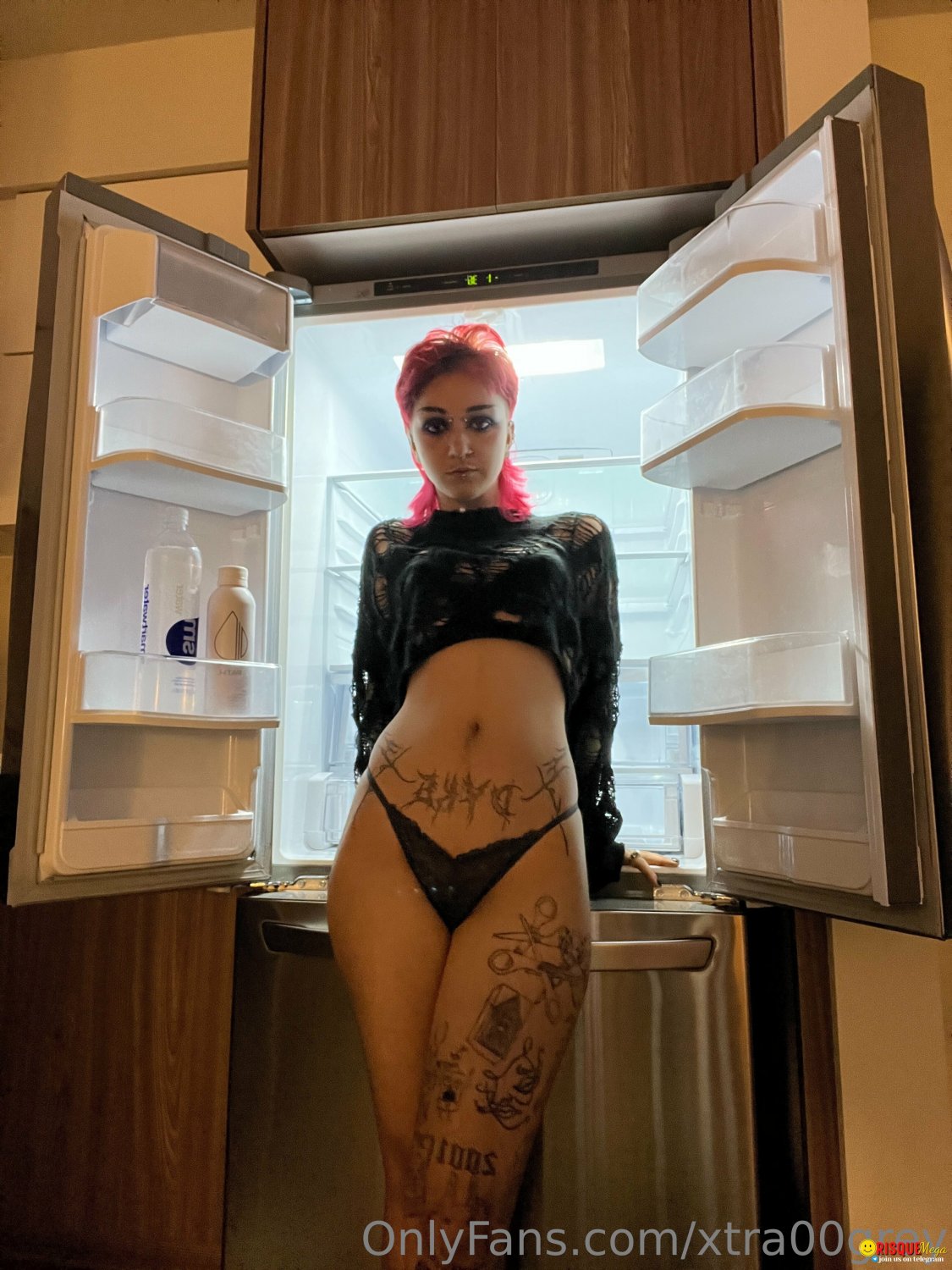 Tattooed Goth Girl Fucks in Hard Action 23