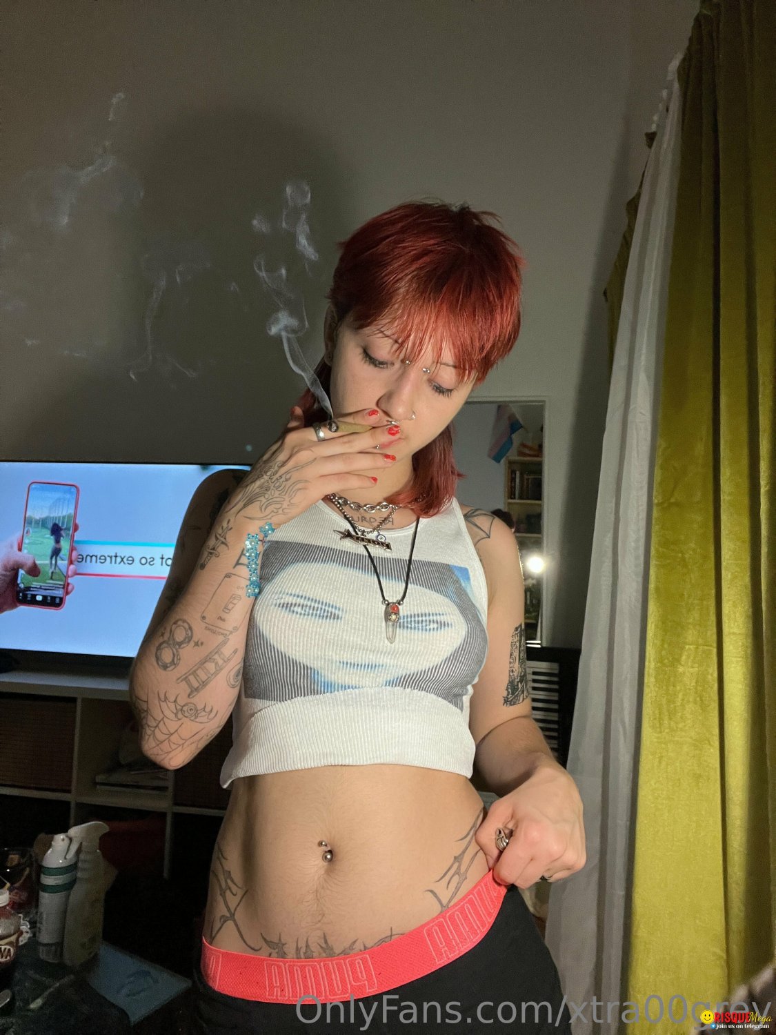 Tattooed Goth Girl Fucks in Hard Action 39