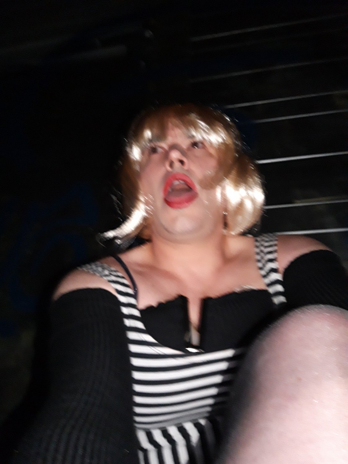 Swiss Blonde Angel Gets Used in Public Bondage Gangbang — Raw and Exposed 4