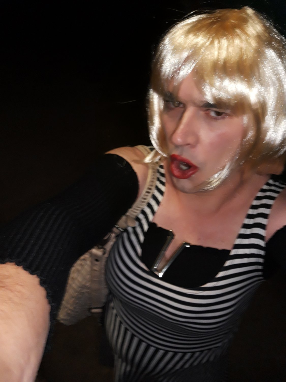 Swiss Blonde Angel Gets Used in Public Bondage Gangbang — Raw and Exposed 34