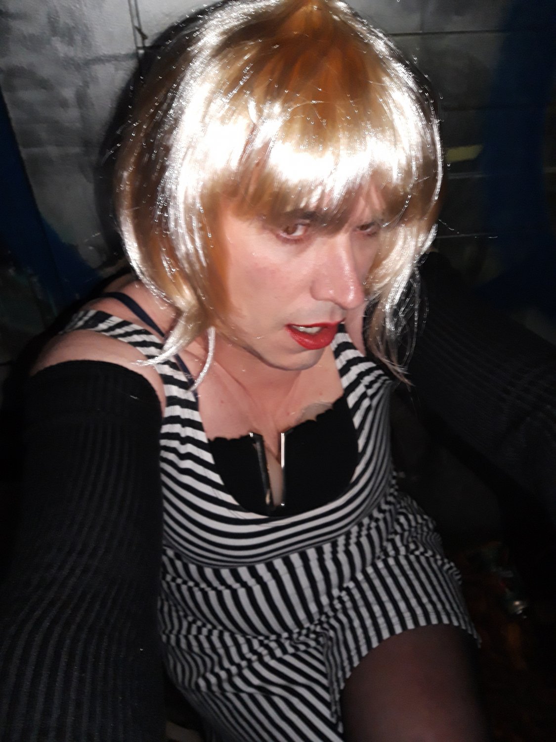 Swiss Blonde Angel Gets Used in Public Bondage Gangbang — Raw and Exposed 39
